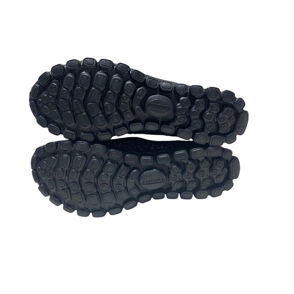 Skechers Women’s Black Lace Slip-On Ballerina Flats Size 7.5 Memory Foam - Picture 7 of 7